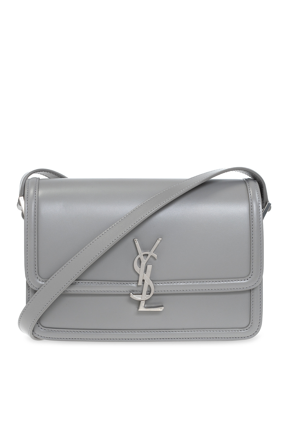 Ysl sales purse grey